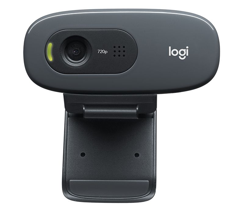Logitech C270 HD Webkamera Black