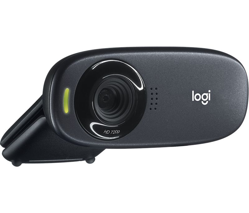 Logitech C310 HD Webkamera Black