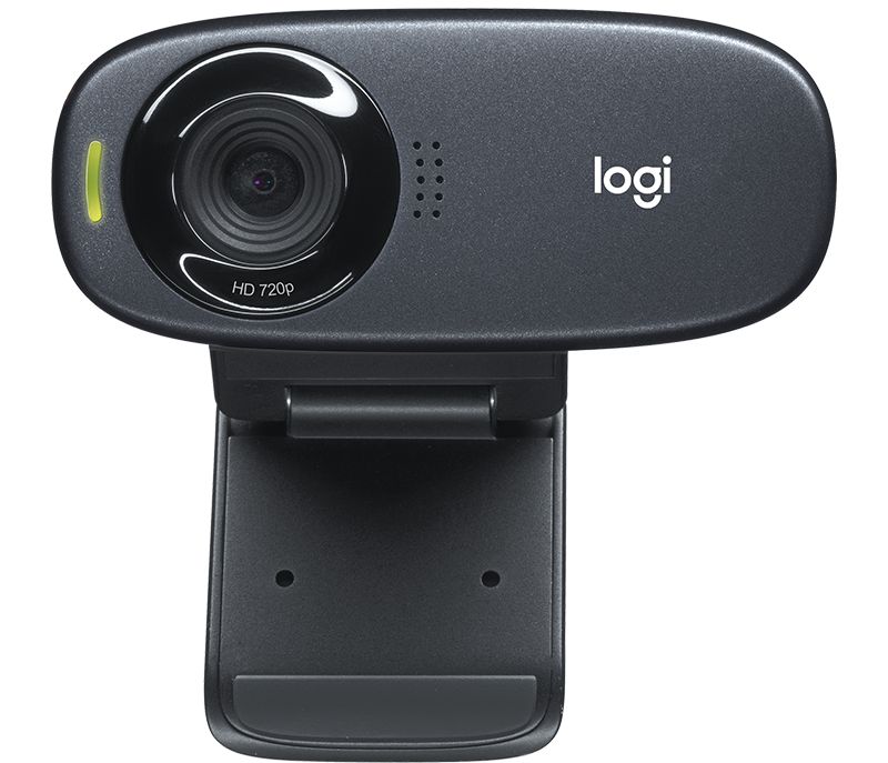 Logitech C310 HD Webkamera Black