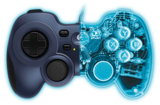 Logitech Gamepad F310 USB Gamepad Blue