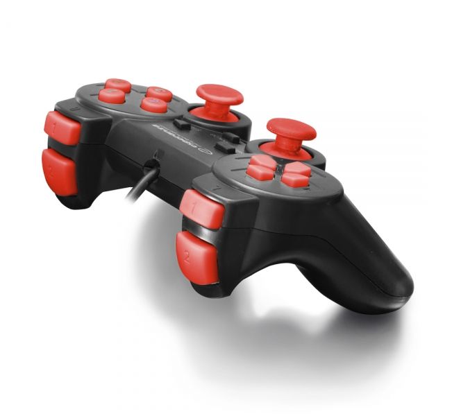 Esperanza Warrior USB Gamepad Black/Red