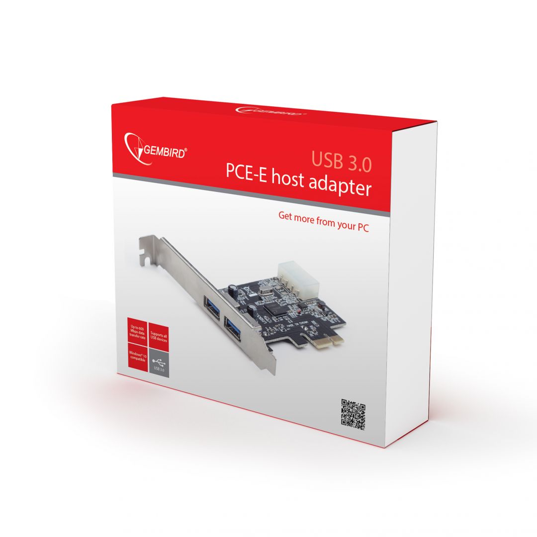 Gembird UPC-30-2P USB3.0 PCI-E host adapter