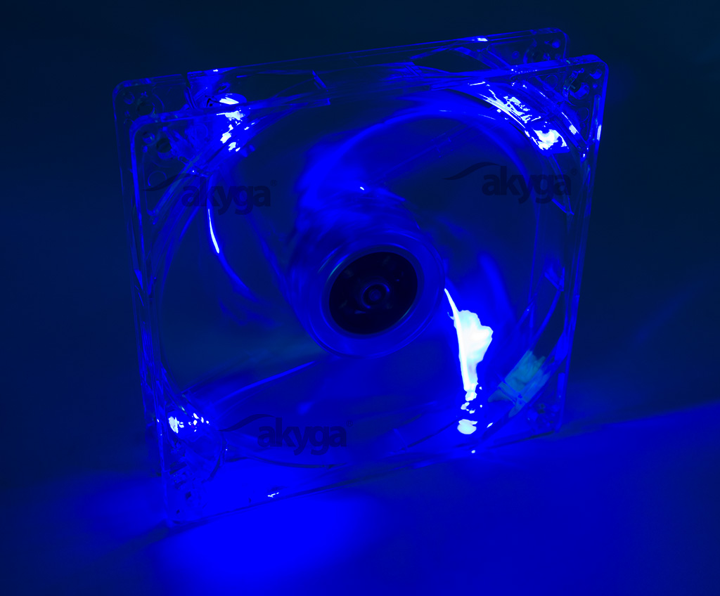 Akyga AW-12A-BL System Fan 12cm Blue LED oem