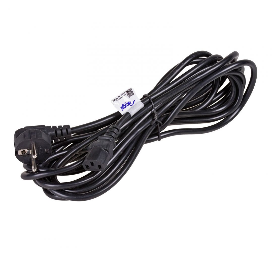 Akyga AK-PC-05A PC Power Cord 5m Black