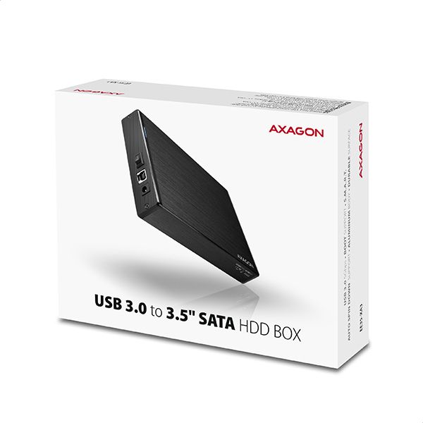AXAGON EE35-XA3 3,5" USB3.0 HDD SATA Aline Box Black
