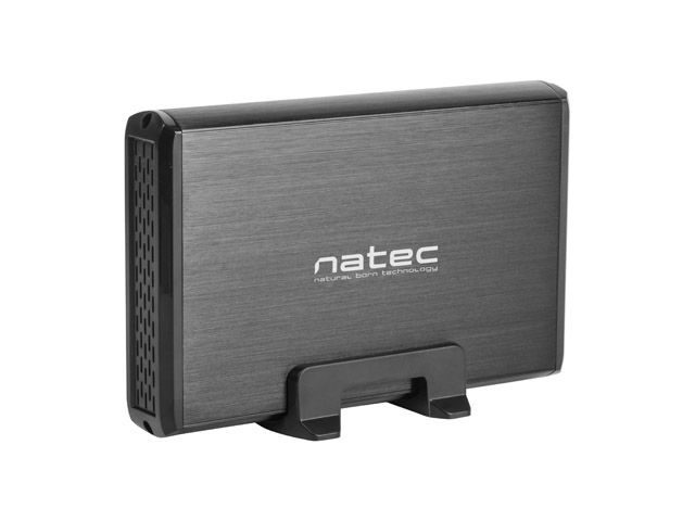 natec Rhino External HDD Enclosure Black