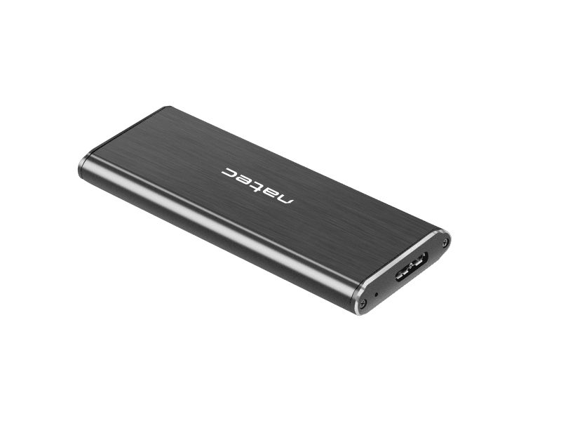 natec Rhino M.2 External HDD enclosure Black