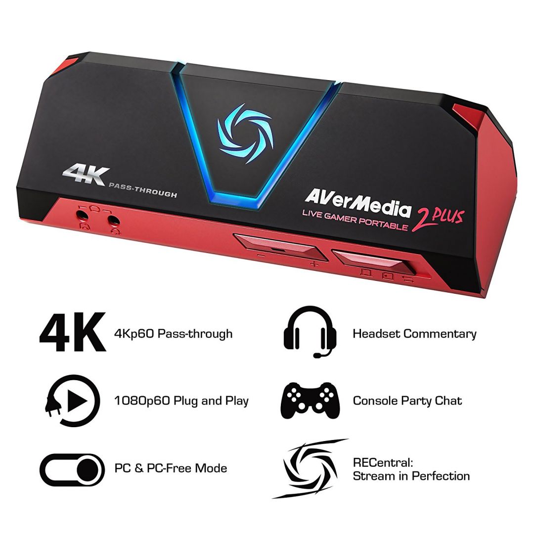 AverMedia GC513 Live Gamer Portable 2 Plus Capture Box