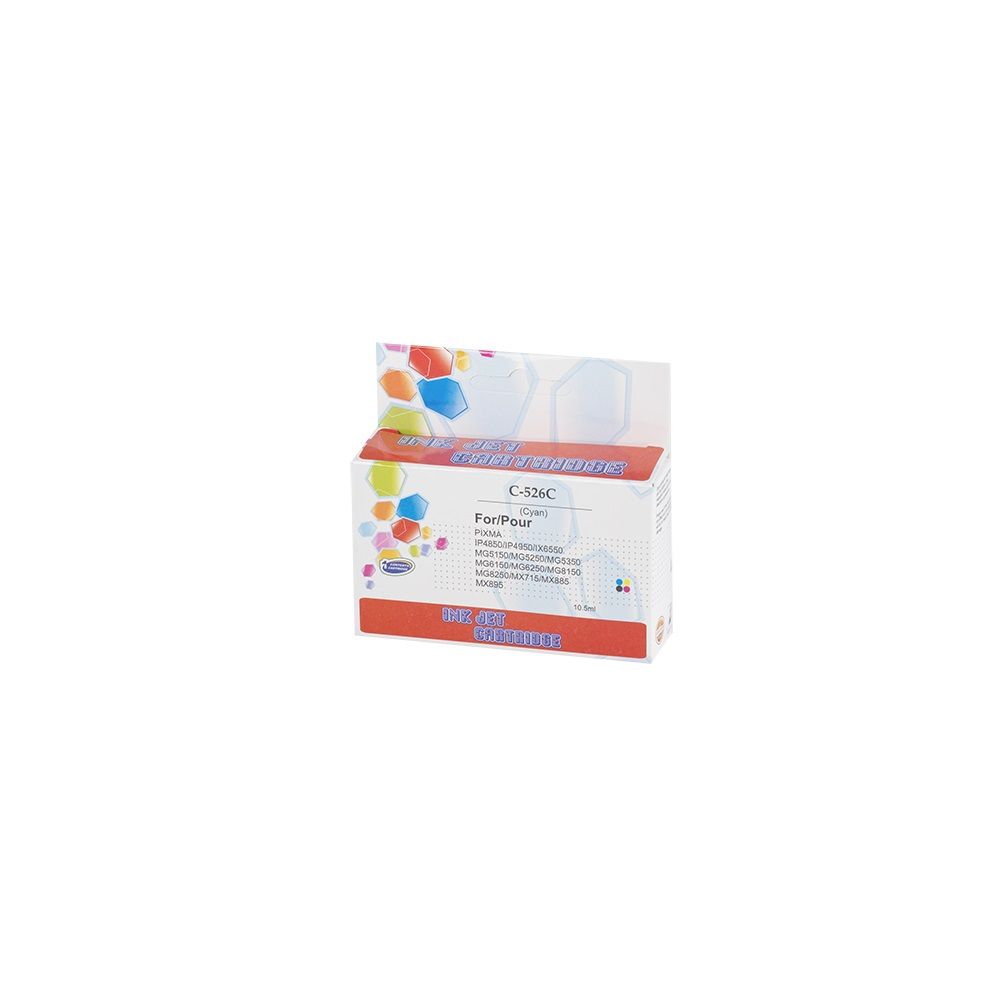 ECO Canon CLI526 tintapatron cyan, ECO chip