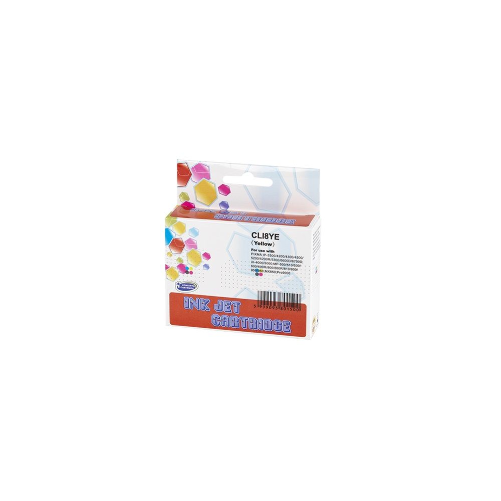 ECO Canon CLI8 tintapatron yellow, ECO