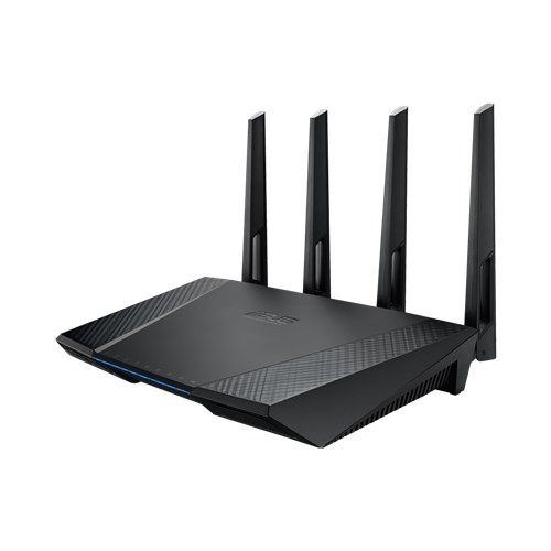 Asus RT-AC67U AC2400 Dual Band Gigabit WiFi Router with MU-MIMO (2-pack)