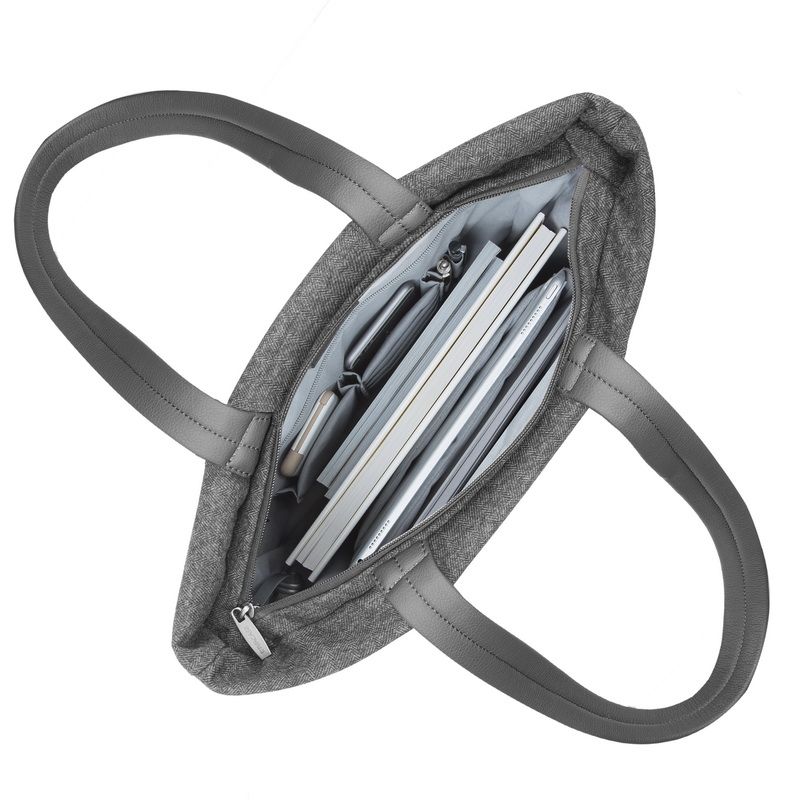RivaCase 7991 MacBook Pro and Ultrabook tote bag Grey 13,3