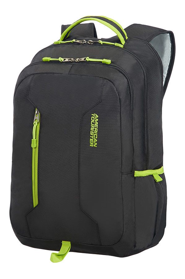 Samsonite American Tourister Urban Groove UG4 Laptop Backpack 15,6" Black/Lime Green