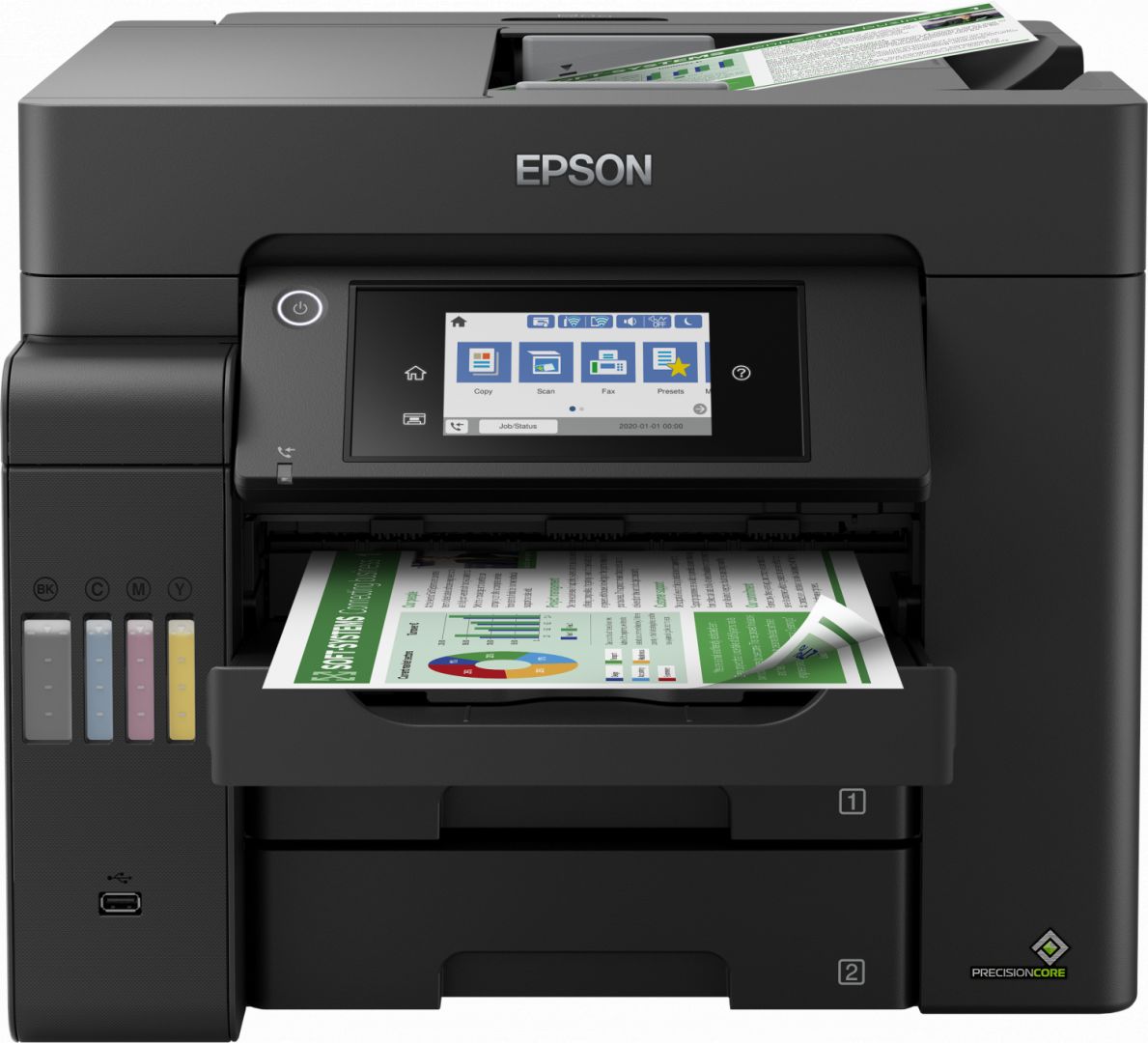 Epson EcoTank L6550 wireless tintasugaras nyomtató/másoló/síkágyas scanner/fax