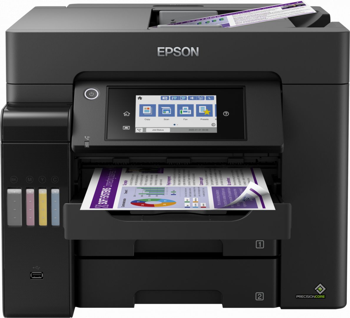 Epson EcoTank L6570 wireless tintasugaras nyomtató/másoló/síkágyas scanner/fax
