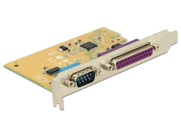 DeLock PCI Express Card > 1 x Serial + 1 x Parallel