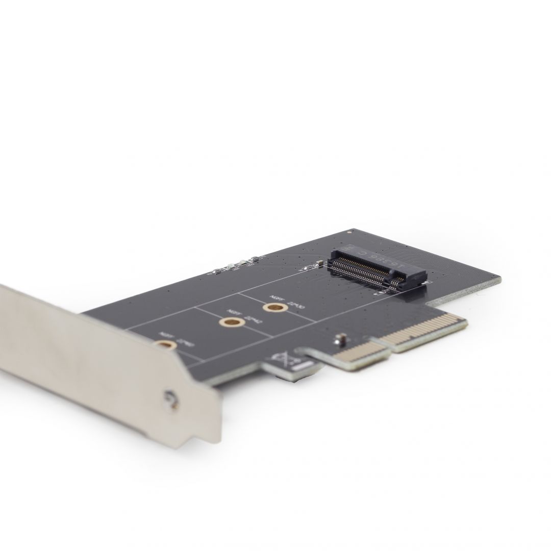 Gembird PEX-M2-01 M.2 SSD adapter PCI-Express add-on card (with extra low-profile bracket)