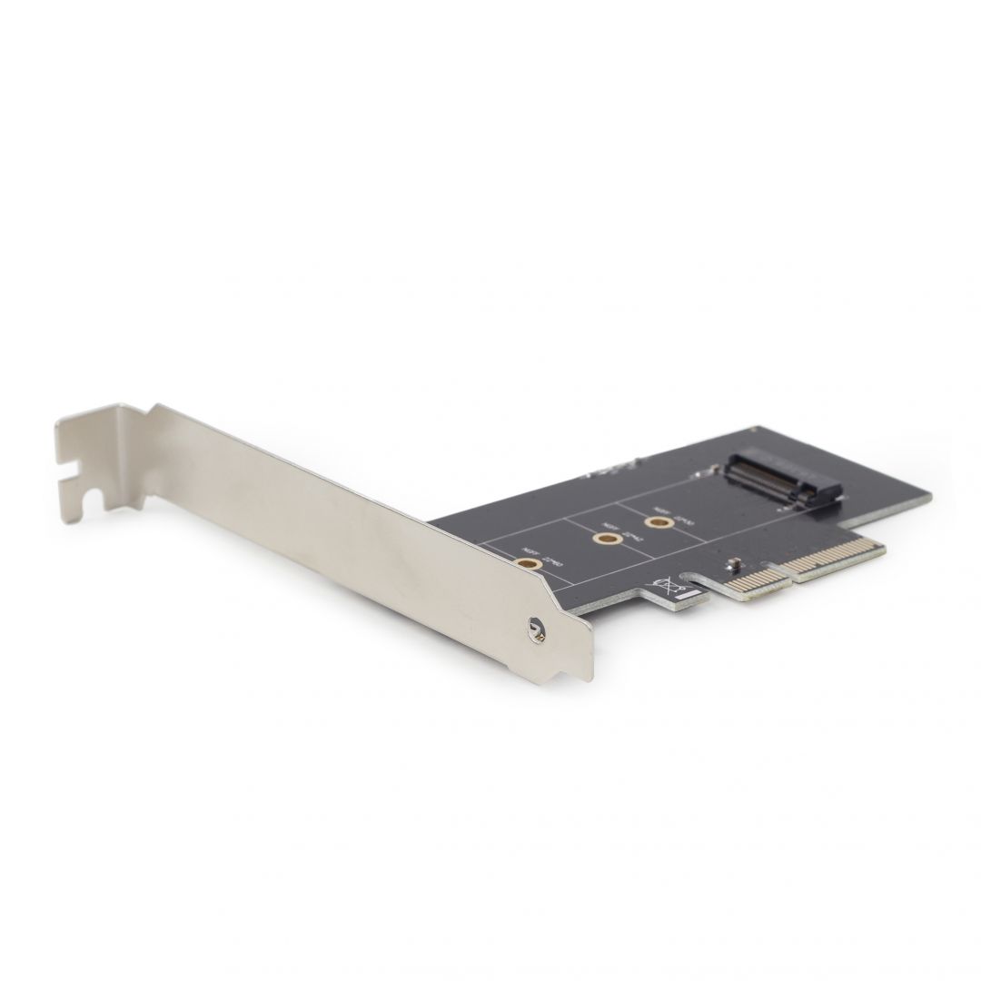 Gembird PEX-M2-01 M.2 SSD adapter PCI-Express add-on card (with extra low-profile bracket)