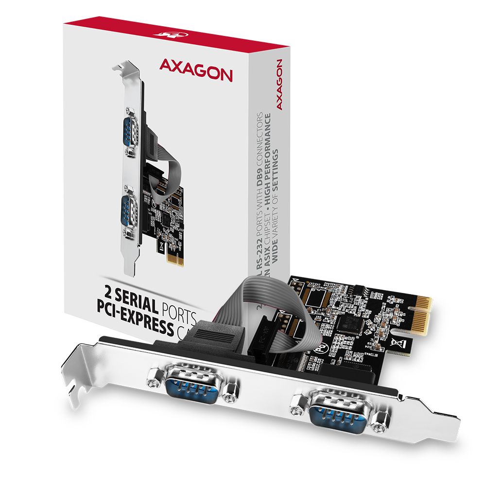 AXAGON PCEA-S2N PCIe controller 2xSerial
