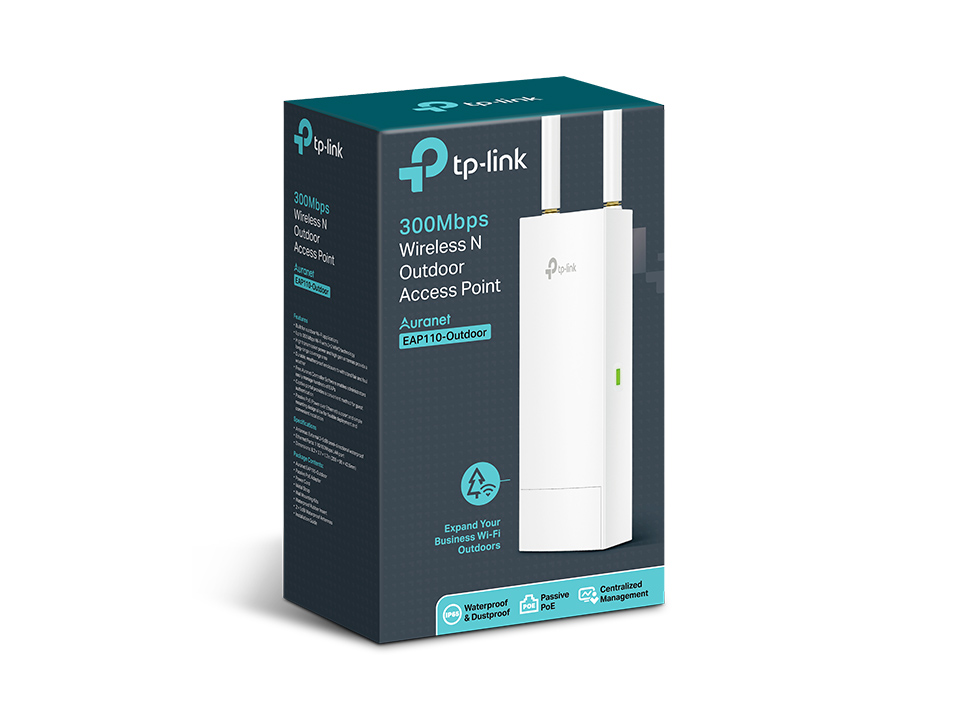 TP-Link EAP110-Outdoor 300Mbps Wireless N Outdoor Access Point