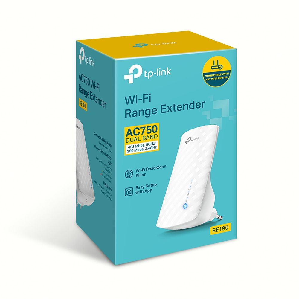 TP-Link RE190 AC750 Wi-Fi Range Extender