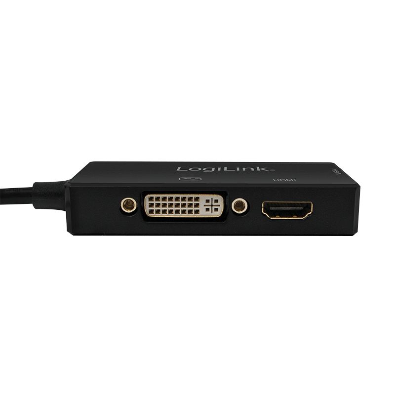 Logilink CV0109 4K DisplayPort to DVI/HDMI/VGA Converter