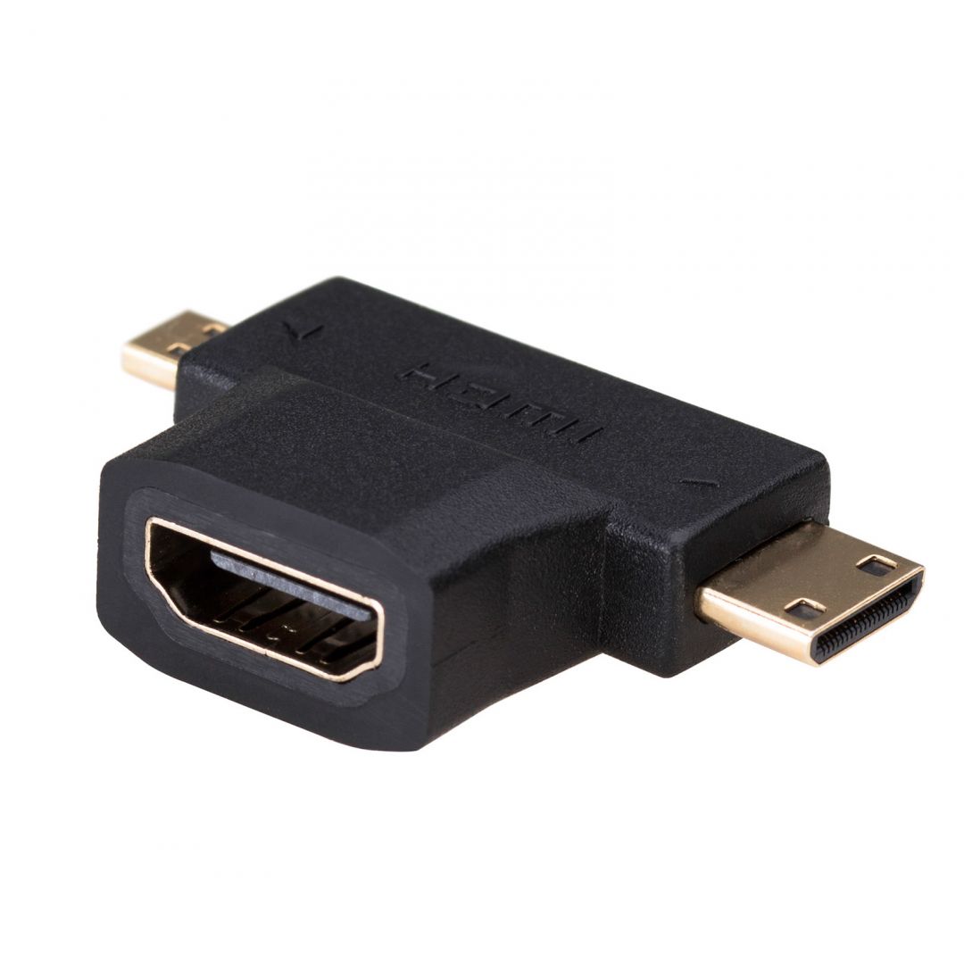 Akyga AK-AD-23 HDMI / miniHDMI / microHDMI adapter
