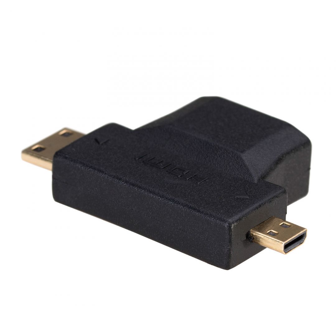 Akyga AK-AD-23 HDMI / miniHDMI / microHDMI adapter