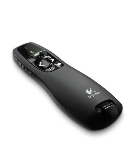 Logitech R400 Wireless Laser Presenter Black