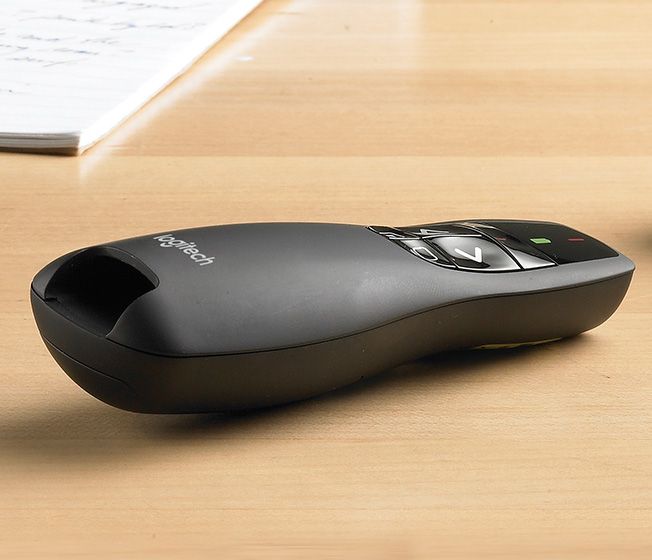 Logitech R400 Wireless Laser Presenter Black