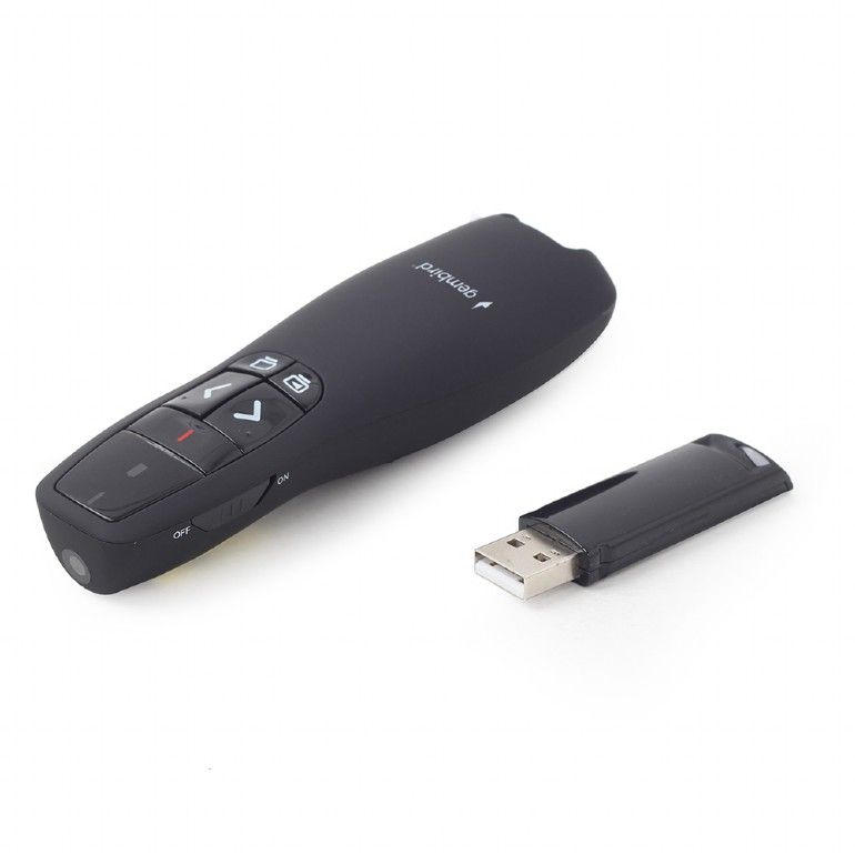 Gembird WP-L-02 Wireless Laser Presenter Black