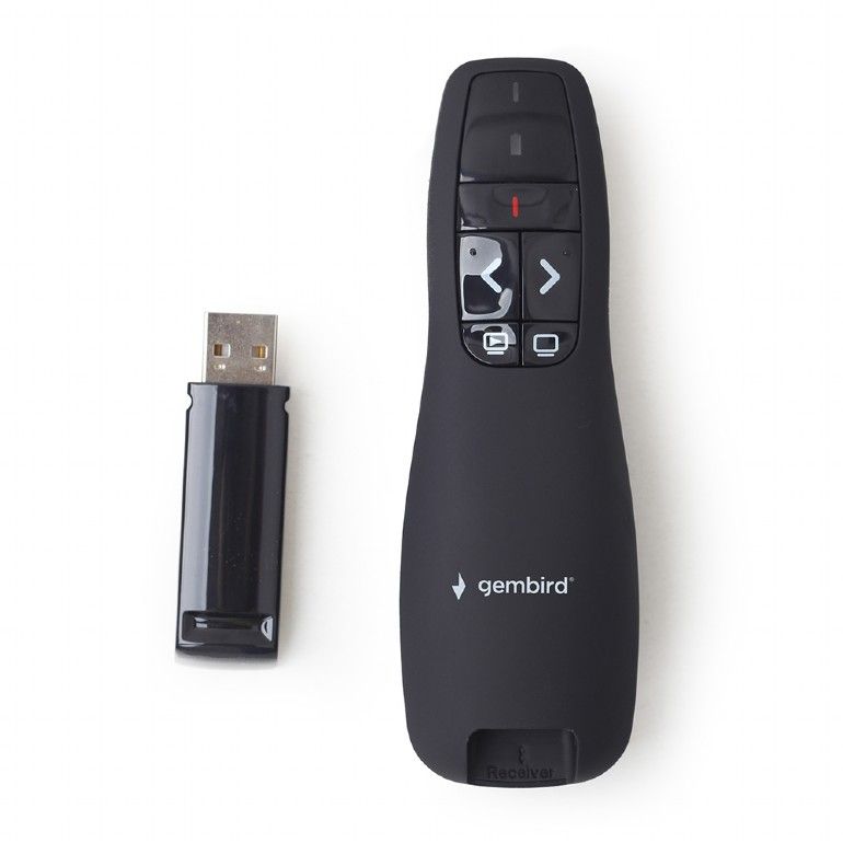 Gembird WP-L-02 Wireless Laser Presenter Black