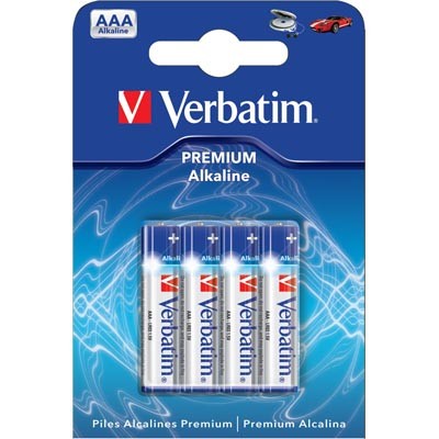Verbatim Alkaline Battery AAA 4pack