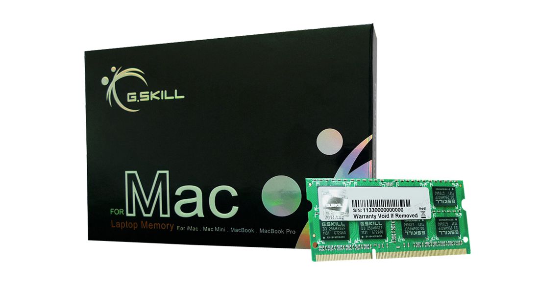 G.SKILL 8GB DDR3 1600MHz for Apple SODIMM
