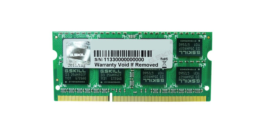 G.SKILL 8GB DDR3 1600MHz for Apple SODIMM