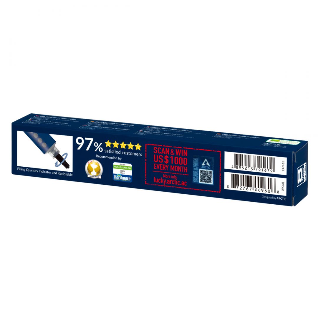 Arctic MX-4 Hűtőpaszta 45g 2019 Edition