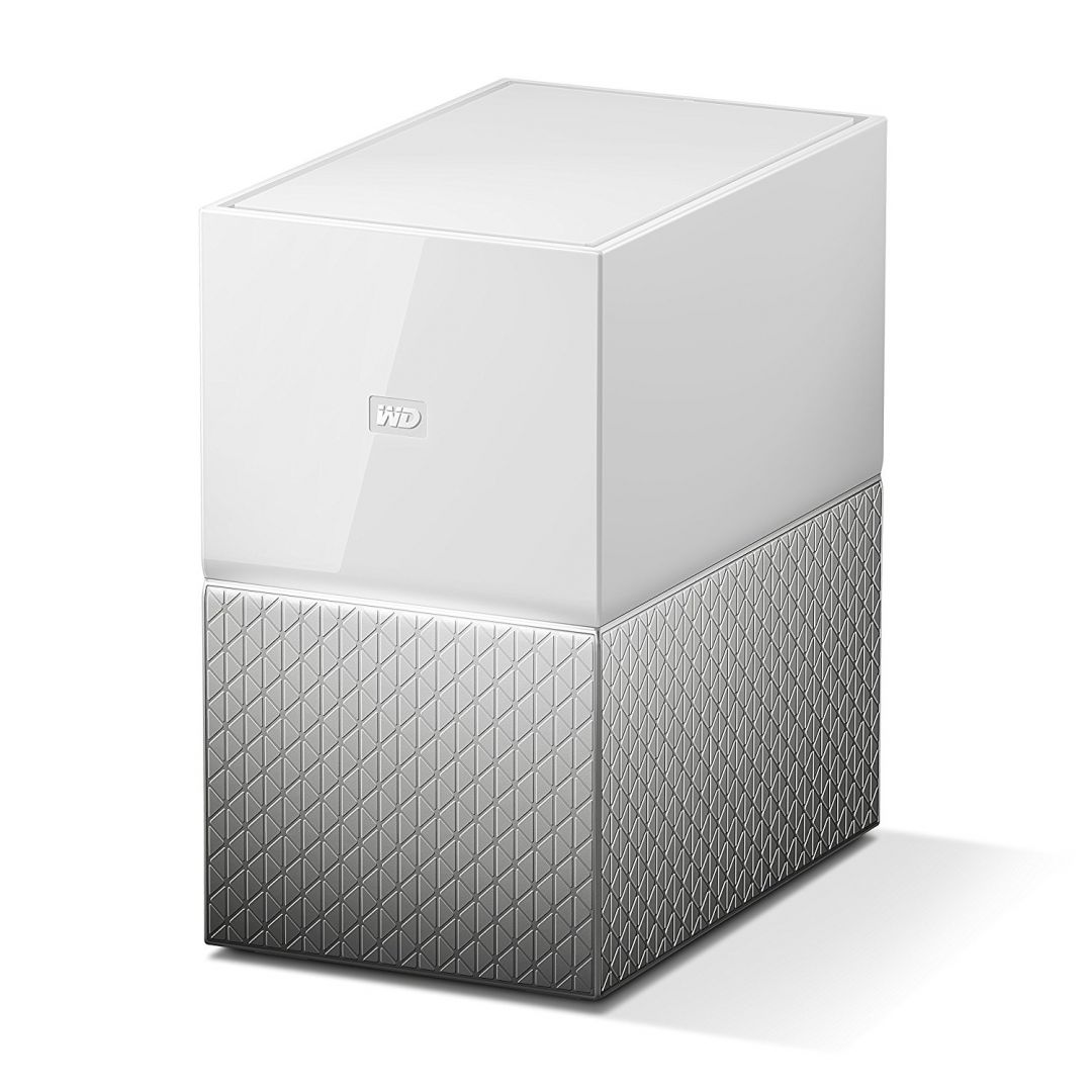 Western Digital 4TB 3,5" My Cloud Home Duo RJ45/USB3.0 White/Grey WDBMUT0040JWT