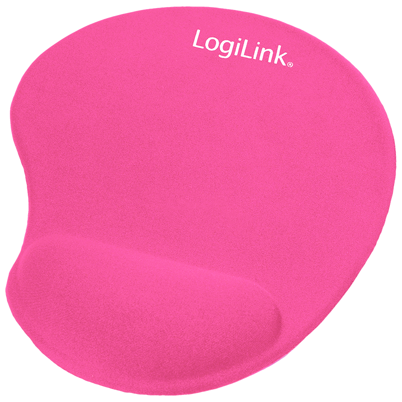 Logilink ID0027P zselés egérpad csuklótámasszal Pink