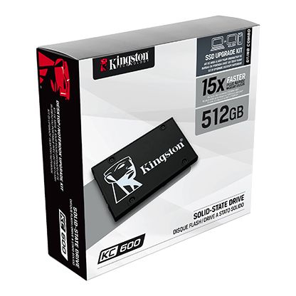 Kingston 512GB 2,5" SATA3 KC600 Upgrade Kit
