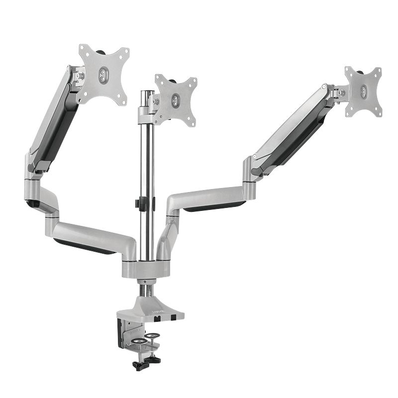 Logilink BP0052 Triple alumium monitor desk mount, tilt -90/+90, swivel -90/+90, level adjustment -90/+90