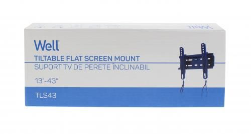 Well TLS43 13"-43" Titable Flat Screen Mount
