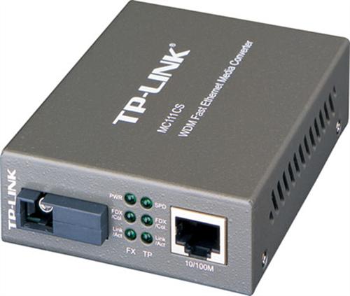 TP-Link MC111CS single-mode 100M fiber converter
