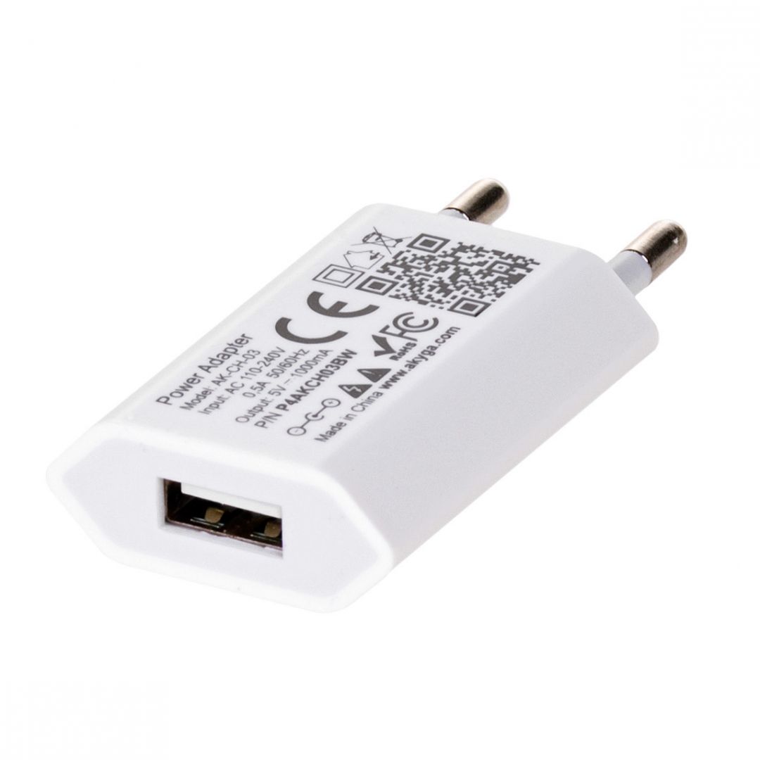 Akyga AK-CH-03 USB Adapter White