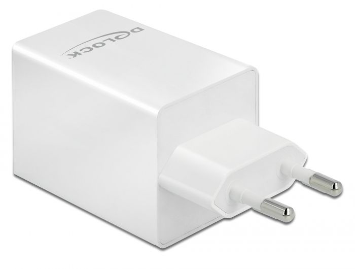 DeLock USB Charger 1 x USB Type-C PD 3.0 compact with 60W White