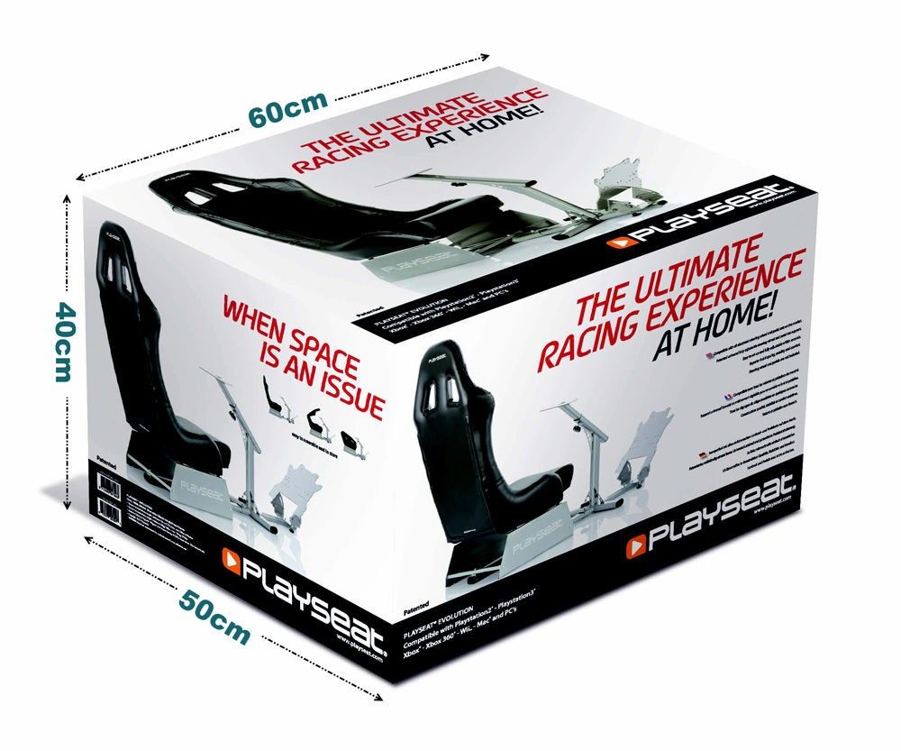 Playseat Evolution Simulator Cockpit Chair Black