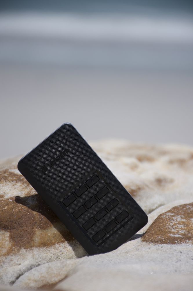 Verbatim 256GB USB3.1 Store 'n' Go Secure Portable SSD with Keypad Access