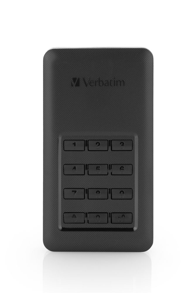 Verbatim 256GB USB3.1 Store 'n' Go Secure Portable SSD with Keypad Access