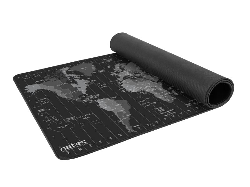 natec Time Zone Map Maxi mousepad