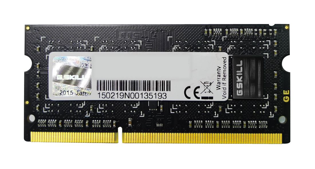 G.SKILL 4GB DDR3 1600MHz SODIMM