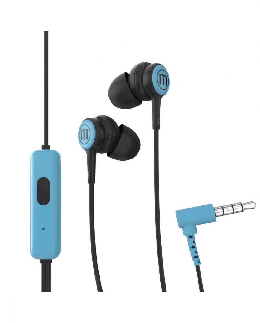 Maxell In-Tips Earphones Blue